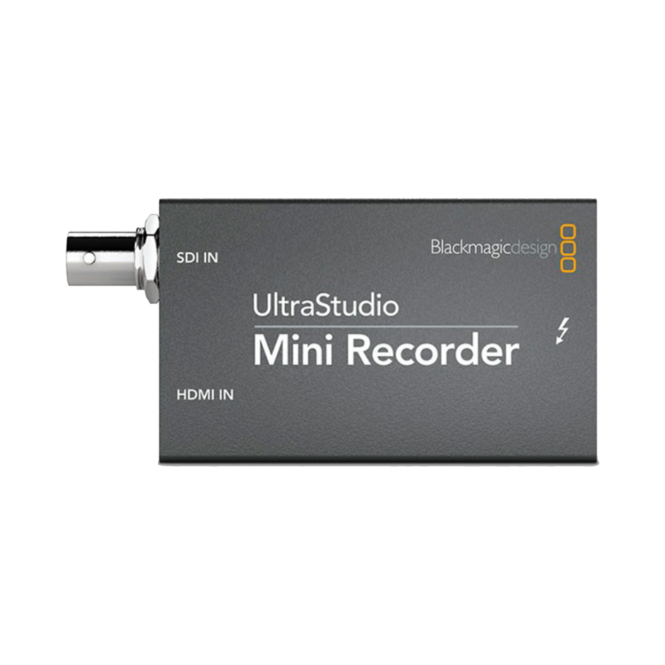 blackmagic ultrastudio mini recorder audio capture