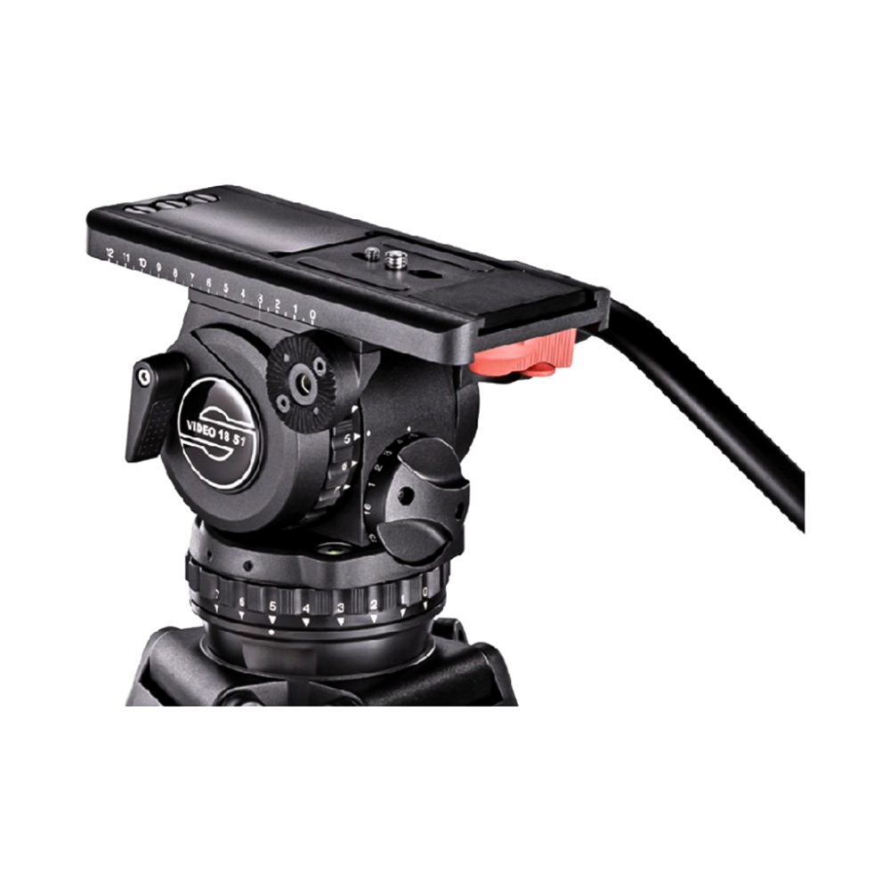 Hire Sachtler Video 18 P Fluid Head Tripod in London Shoot Blue