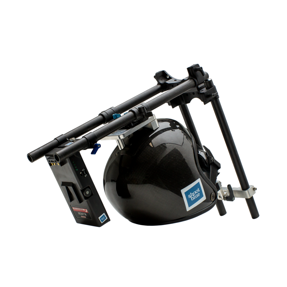 Hire Helmet Rig in London Shoot Blue