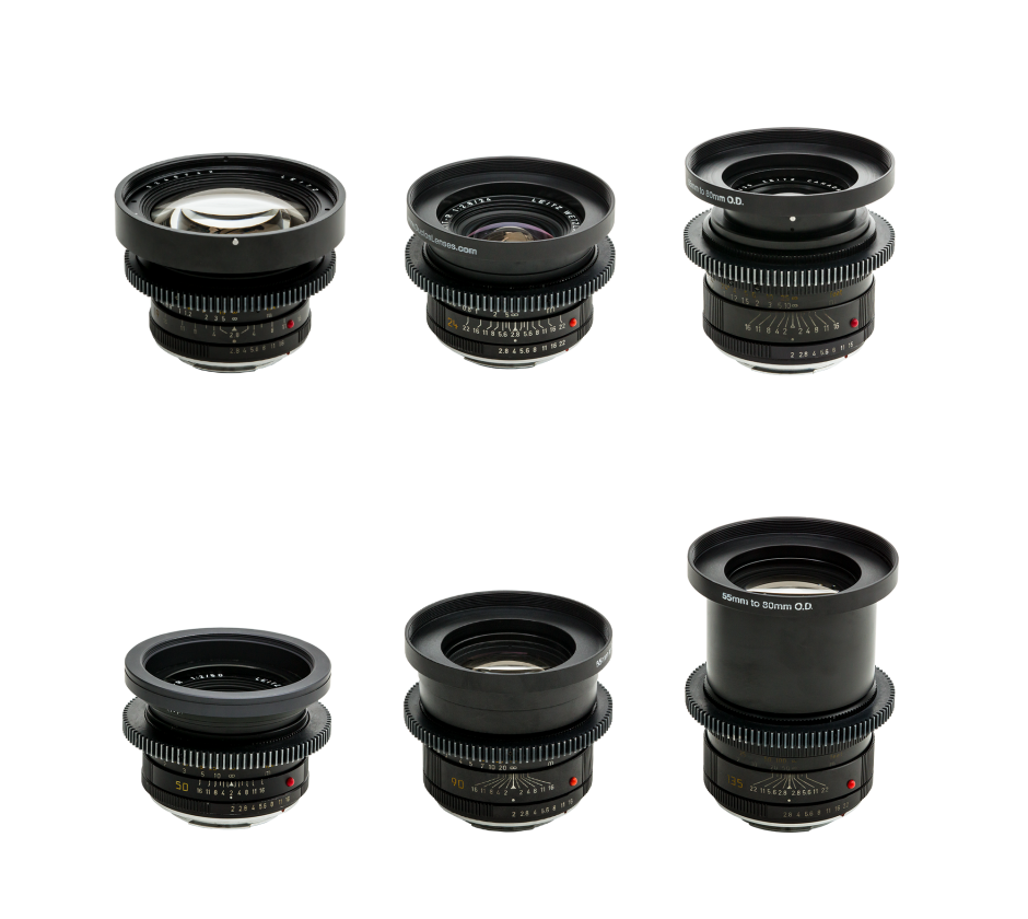 Leica R Series Cine Lens Set Shoot Blue