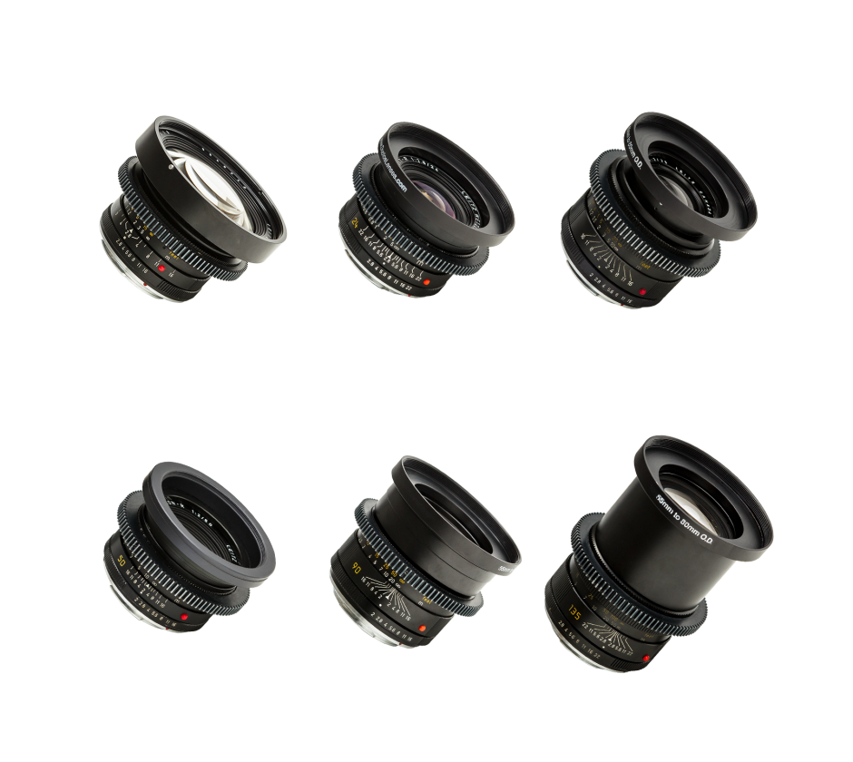 Leica R Series Cine Lens Set Shoot Blue